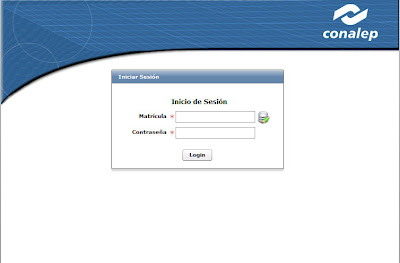 Consulta calificaciones alumno web SAE CONALEP 2012